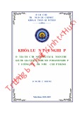 Khóa luận tốt nghiệp Kế toán-Kiểm toán: Thực trạng kế toán Thuế Gía trị gia tăng và Thuế thu nhập doanh nghiệp tại Công ty Cổ phần Phước Hiệp Thành