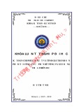 Khóa luận tốt nghiệp Kế toán-Kiểm toán: Kế toán chi phí sản xuất và tính giá thành sản phẩm tại công ty cổ phần bê tông và xây dựng Thừa Thiên Huế