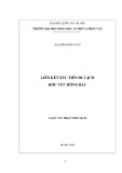 Luận văn Thạc sĩ Du lịch: Liên kết xúc tiến du lịch khu vực Đông Bắc