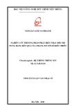 Tóm tắt Luận văn Thạc sĩ: Nghiên cứu phương pháp phát hiện thay đổi nội dung bảng kết quả của trang tin xổ số kiến thiết