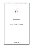 Luận văn Thạc sĩ Kỹ thuật: Phát hiện mất rừng ven biển từ ảnh vệ tinh dựa trên mạng nơ-ron