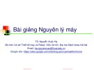 Bài giảng Nguyên lý máy: Bài mở đầu - TS. Nguyễn Xuân Hạ