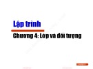 Bài giảng Lập trình: Chương 4 - Vũ Song Tùng