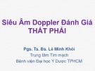 Bài giảng Siêu âm Doppler đánh giá thất phải - PGS. TS. BS. Lê Minh Khôi