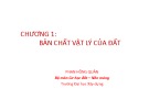 Bài giảng Cơ học đất - Phan Hồng Quân