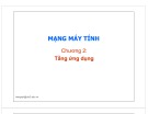 Bài giảng Mạng máy tính: Chương 2 - ĐH Giao thông Vận tải