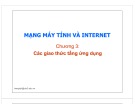 Bài giảng Mạng máy tính và internet: Chương 3a - ĐH Giao thông Vận tải