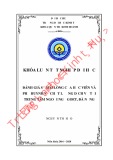 Khóa luận tốt nghiệp Quản trị kinh doanh: Đánh giá sự hài lòng của khách hàng về chất lượng dịch vụ tại trung tâm ngoại ngữ Goet, Đà Nẵng