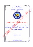 Khóa luận tốt nghiệp Quản trị kinh doanh: Hoàn thiện công tác quản trị bán hàng tại Công ty Trách nhiệm hữu hạn Thương mại và Sản xuất H.PRO