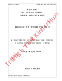 Khóa luận tốt nghiệp Kế toán-Kiểm toán: Kế toán tiêu thụ và xác định kết quả tiêu thụ tại công ty TNHH MTV TM Phước Dũng