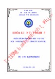 Khóa luận tốt nghiệp Quản trị kinh doanh: Phân tích công tác tuyển dụng nguồn nhân lực tại Công ty Scavi Huế