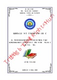 Khóa luận tốt nghiệp Kế toán-Kiểm toán: Kế toán doanh thu và xác định kết quả kinh doanh tại Công ty cổ phần thương mại Hiền Lương