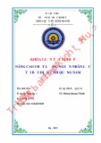 Khóa luận tốt nghiệp Quản trị kinh doanh: Nâng cao chất lượng nguồn nhân lực tại Bưu điện Tỉnh Quảng Nam