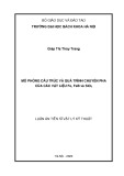 Luận án Tiến sĩ Vật lý kỹ thuật: Mô phỏng cấu trúc và quá trình chuyển pha của các vật liệu Fe, FeB và SiO2