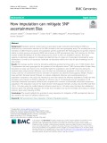 How imputation can mitigate SNP ascertainment Bias