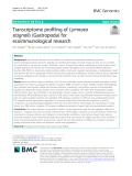 Transcriptome profiling of Lymnaea stagnalis (Gastropoda) for ecoimmunological research