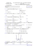 Đề thi thử tốt nghiệp THPT năm 2021 môn Toán có đáp án - Trường THPT chuyên Hạ Long (Lần 3)