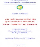 Luận văn Thạc sĩ Kinh tế: Quản lý thu ngân sách nhà nước cấp huyện tại huyện Thủ Thừa, tỉnh Long An