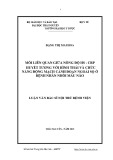 Luận văn Bác sĩ nội trú: Mối liên quan giữa nồng độ hs-CRP huyết tương với hình thái và chức năng động mạch cảnh đoạn ngoài sọ ở bệnh nhân nhồi máu não