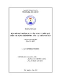 Luận văn Thạc sĩ Y học: Đặc điểm lâm sàng, cận lâm sàng và kết quả điều trị bệnh nhân ho ra máu tại Thái Nguyên