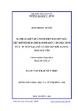 Luận văn Thạc sĩ Y học: Đánh giá kết quả nong hẹp bao quy đầu kết hợp bôi Betamethasone 0,05% cho học sinh từ 6-10 tuổi tại 2 xã của huyện Phú Lương - Thái Nguyên