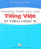 Dạy học tiếng Việt ở tiểu học tập 2: Phần 1