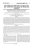 Ảnh hưởng của nhiệt luyện ở vùng ba pha đến tỉ phần ferit trong gang cầu đẳng nhiệt song pha