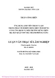 Luận văn Thạc sĩ Lâm nghiệp: Ứng dụng ảnh viễn thám và GIS trong phân tích biến động diện tích rừng cung ứng dịch vụ môi trường rừng trên địa bàn quận Sơn Trà, thành phố Đà Nẵng