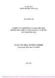 Luận văn Thạc sĩ Nông nghiệp: Nghiên cứu ảnh hưởng của Na2SO3 đến sinh trưởng phát triển và năng suất lúa vụ Hè Thu 2017 tại Quảng Nam