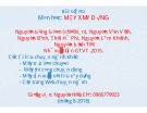 Bài giảng Máy xây dựng: Chương 1 - Nguyễn Hữu Chí