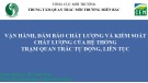 Bài giảng Vận hành, đảm bảo chất lượng và kiểm soát chất lượng của hệ thống trạm quan trắc tự động, liên tục