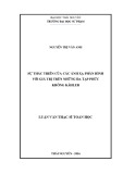 Luận văn Thạc sĩ Toán học: Sự thác triển của các ánh xạ phân hình với giá trị trên những đa tạp phức không Kahler