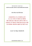 Luận văn Thạc sĩ Kinh tế: Ảnh hưởng của cổ đông lớn là các công ty phi tài chính đến mối quan hệ giữa dòng tiền và chi đầu tư trong tình trạng hạn chế tài chính - Trường hợp tại Việt Nam