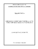 Luận văn Thạc sĩ Kinh tế: Mối quan hệ giữa tăng trưởng, đầu tư trực tiếp nước ngoài và thương mại