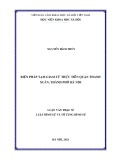 Luận văn Thạc sĩ Luật Hình sự và Tố tụng hình sự: Biện pháp tạm giam từ thực tiễn quận Thanh Xuân, thành phố Hà Nội