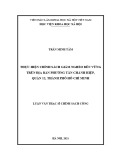 Luận văn Thạc sĩ Chính sách công: Thực hiện chính sách giảm nghèo bền vững trên địa bàn phường Tân Chánh Hiệp, Quận 12, Thành phố Hồ Chí Minh