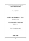 Luận văn Thạc sĩ Luật hình sự và tố tụng hình sự: Tạm ngừng phiên tòa trong Luật tố tụng hình sự Việt Nam