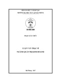 Luận văn Thạc sĩ Quản trị Kinh doanh: Biện pháp nâng cao hiệu quả khai thác than tại Công ty TNHH MTV 397 – Tổng Công ty Đông Bắc