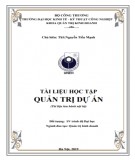 Tài liệu học tập Quản trị dự án: Phần 1