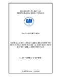 Luận văn Thạc sĩ Kinh tế: Đánh giá sự hài lòng của khách hàng đối với dịch vụ ngân hàng điện tử tại Ngân hàng TMCP Đầu tư và phát triển Việt Nam