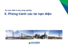 Bài giảng An toàn điện trong công nghiệp: Module 2 - Bài 1