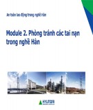 Bài giảng An toàn lao động trong nghề Hàn: Module 2 - Bài 2