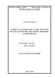 Luận án Tiến sĩ Lâm nghiệp: Nghiên cứu cơ sở khoa học và thực tiễn nhằm đề xuất giải pháp thực hiện chương trình REDD+ tại tỉnh Điện Biên