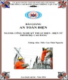 Giáo trình An toàn điện: Phần 2 - CĐ Giao thông Vận tải