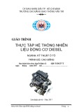 Giáo trình Thực tập hệ thống nhiên liệu động cơ Diesel - CĐ Giao thông Vận tải