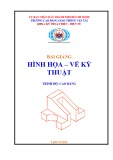 Bài giảng Hình họa vẽ kỹ thuật - CĐ Giao thông Vận tải