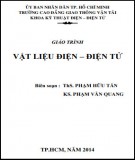 Giáo trình Vật liệu điện - điện tử: Phần 2 - CĐ Giao thông Vận tải