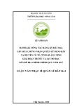 Luận văn Thạc sĩ Quản lý đất đai: Đánh giá công tác đăng ký đất đai, cấp Giấy chứng nhận quyền sử dụng đất tại huyện Cô Tô, tỉnh Quảng Ninh giai đoạn trước và sau đo đạc bản đồ địa chính chính quy năm 2017