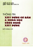 Thông tin Xây dựng cơ bản và khoa học công nghệ xây dựng – Số 12/2019