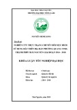 Khoá luận tốt nghiệp Đại học: Nghiên cứu thực trạng chuyển đổi mục đích sử dụng đất trên địa bàn phường Quang Vinh, thành phố Thái Nguyên giai đoạn 2014 - 2018